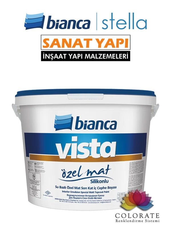 Bianca Vista Silikonlu Özel Mat