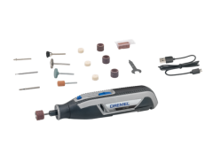 DREMEL 7760 JA Lite Akülü El Motoru 3.6 Volt 15 Parça