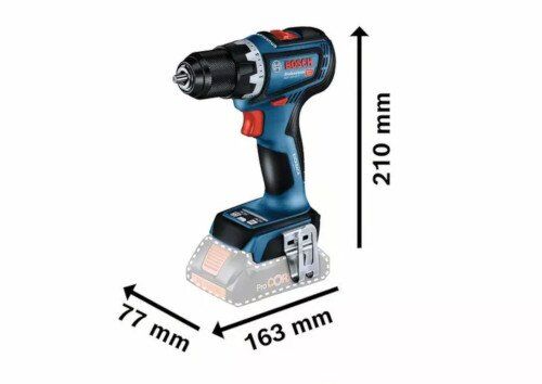 BOSCH GSR 18V-90 C Kömürsüz Şarjlı Matkap 18 Volt 5.0 Ah