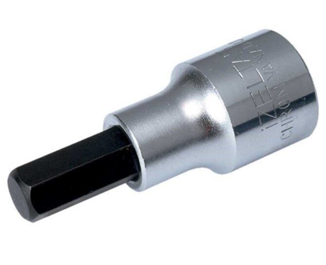 İZELTAŞ 1/2'' Alyan Uçlu Kısa Tip Lokma Anahtar (Ölçü Seçiniz)