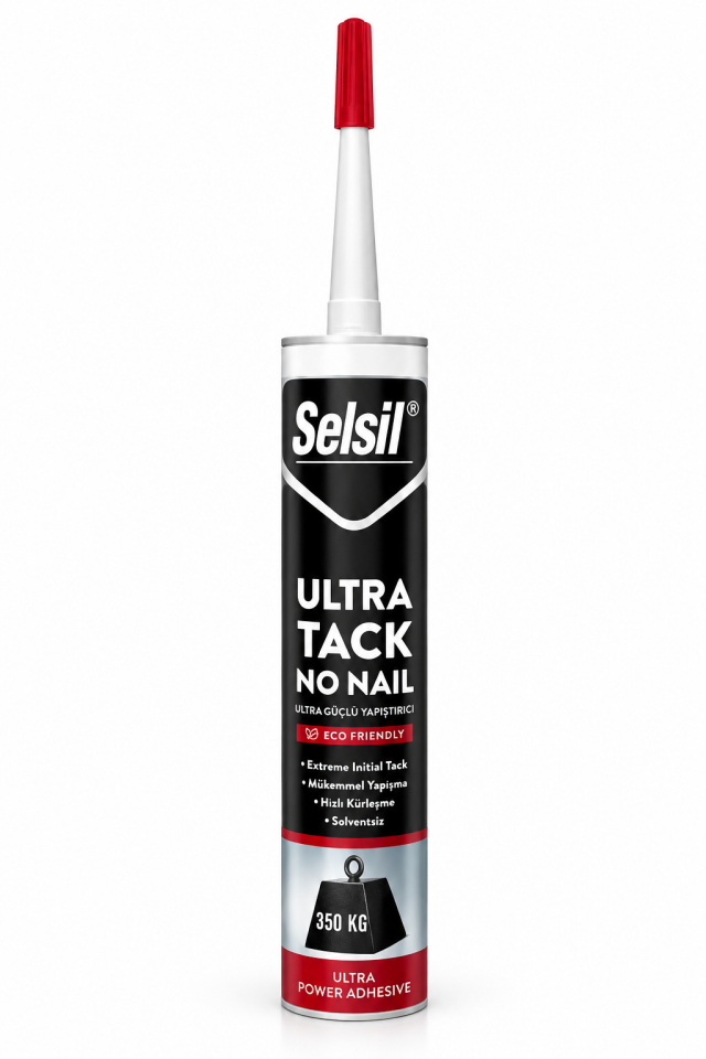 Selsil Ultra Tack Güçlü Montaj Yapıştırıcı 290 ML
