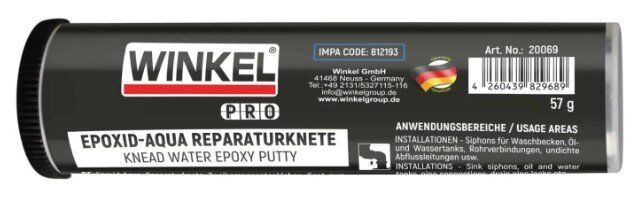 WINKEL 20069 PRO Knead Water Metal Tamir Macunu 57 gr