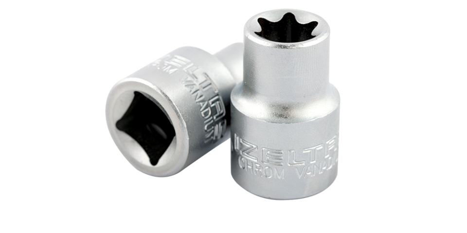 İZELTAŞ 1/2''Star Torx Lokma Anahtar (Ölçü Seçiniz)