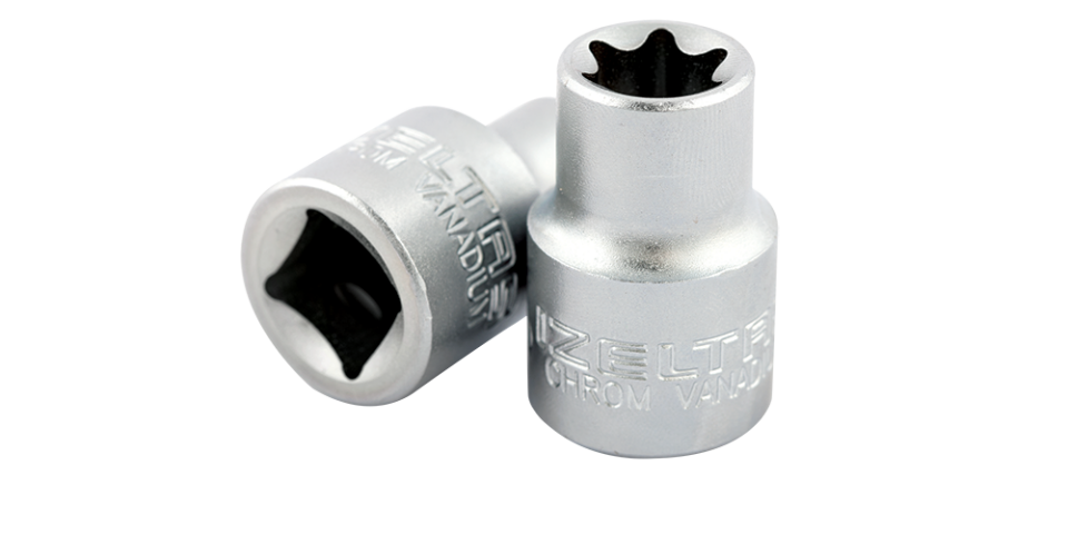 İZELTAŞ 1/2''Star Torx Lokma Anahtar (Ölçü Seçiniz)