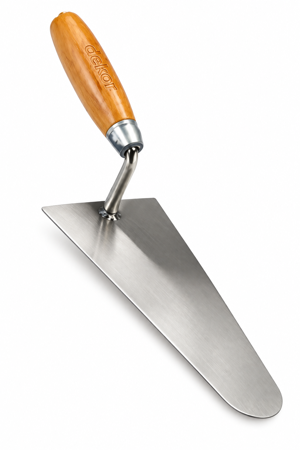 Dekor Yay Çeliği Sıva Malası Ahşap Sap 26 CM