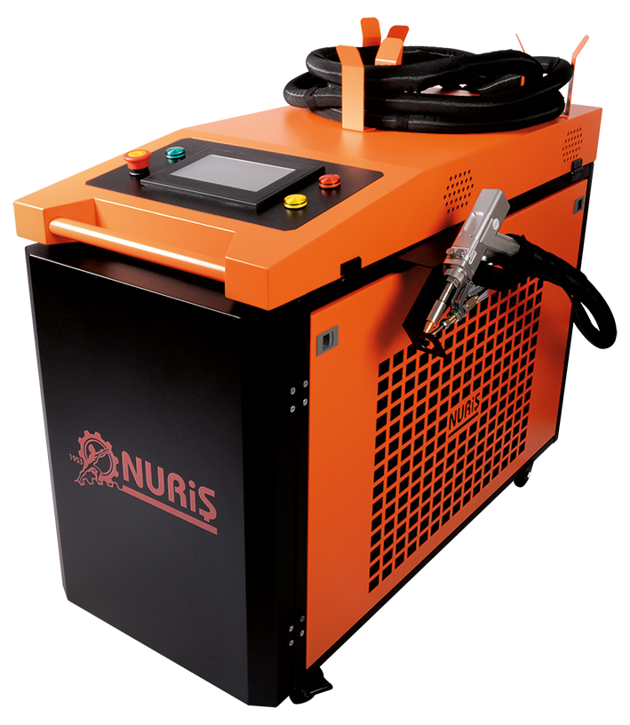 NURİŞ NL1500W Su Soğutmalı Lazer Kaynak Makinası ve Lazerli Metal Temizleme