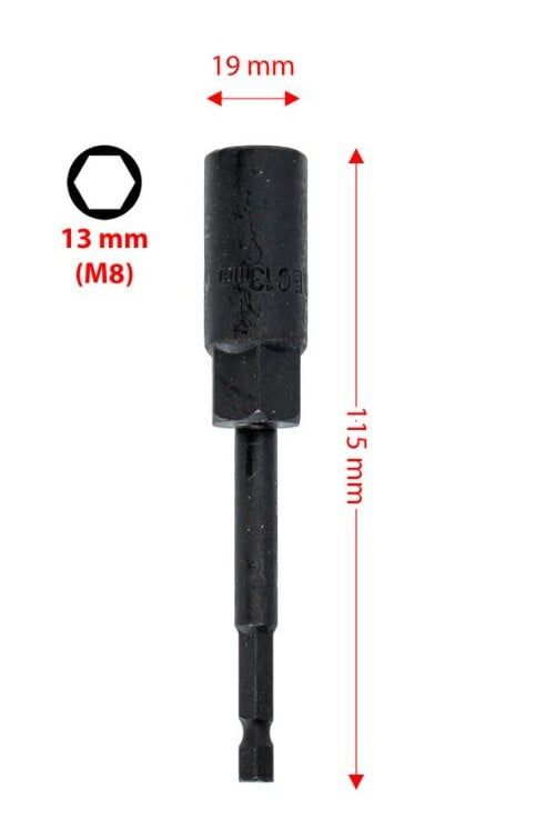 NEXON 6546 Uzun Bits Lokma 13x115 mm