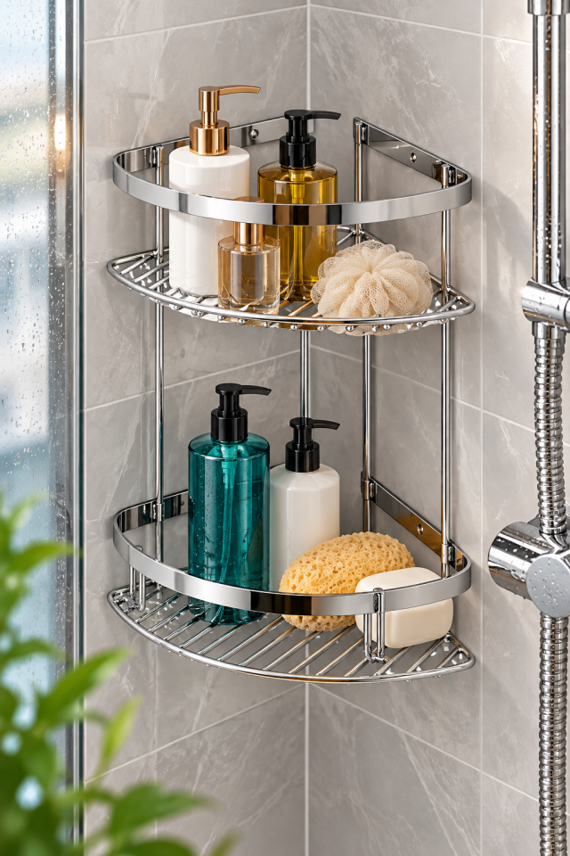 Diba 2´li Krom Banyo Köşeliği