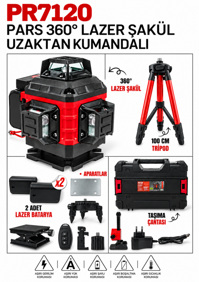 Pars Lazer Şakül PR 7120
