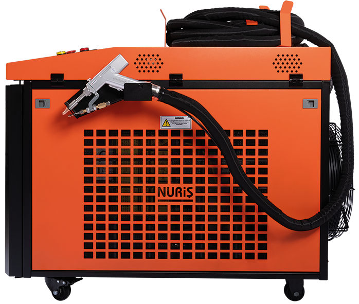 NURİŞ NL2000W Su Soğutmalı Lazer Kaynak Makinası ve Lazerli Metal Temizleme