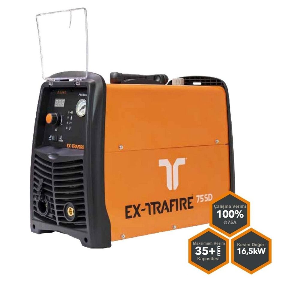 THERMACUT EX-TRAFIRE 75 SD Plazma Kesme Makinası 75 Amper