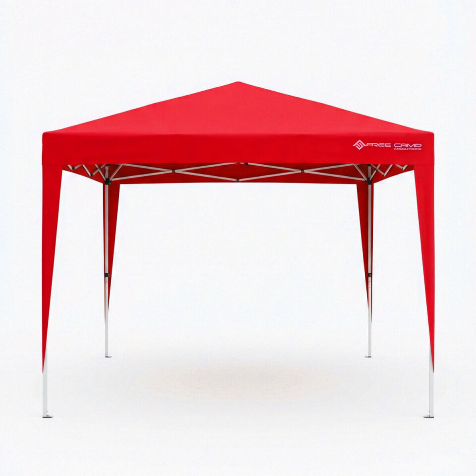 FREECAMP Sevilla Otomatik Tente 300x300 cm  - Kırmızı