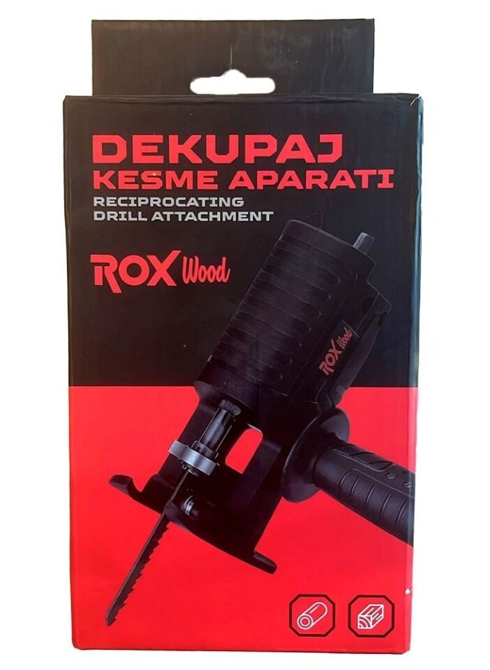 ROX WOOD Matkap İçin Dekupaj Testere Aparatı (153ROX0257)