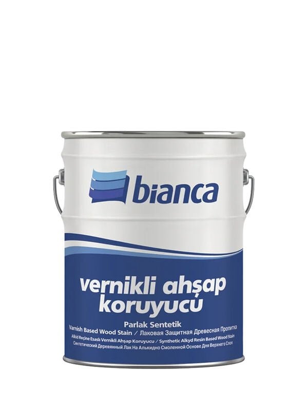 Bianca Vernikli Ahşap Koruyucu Şeffaf