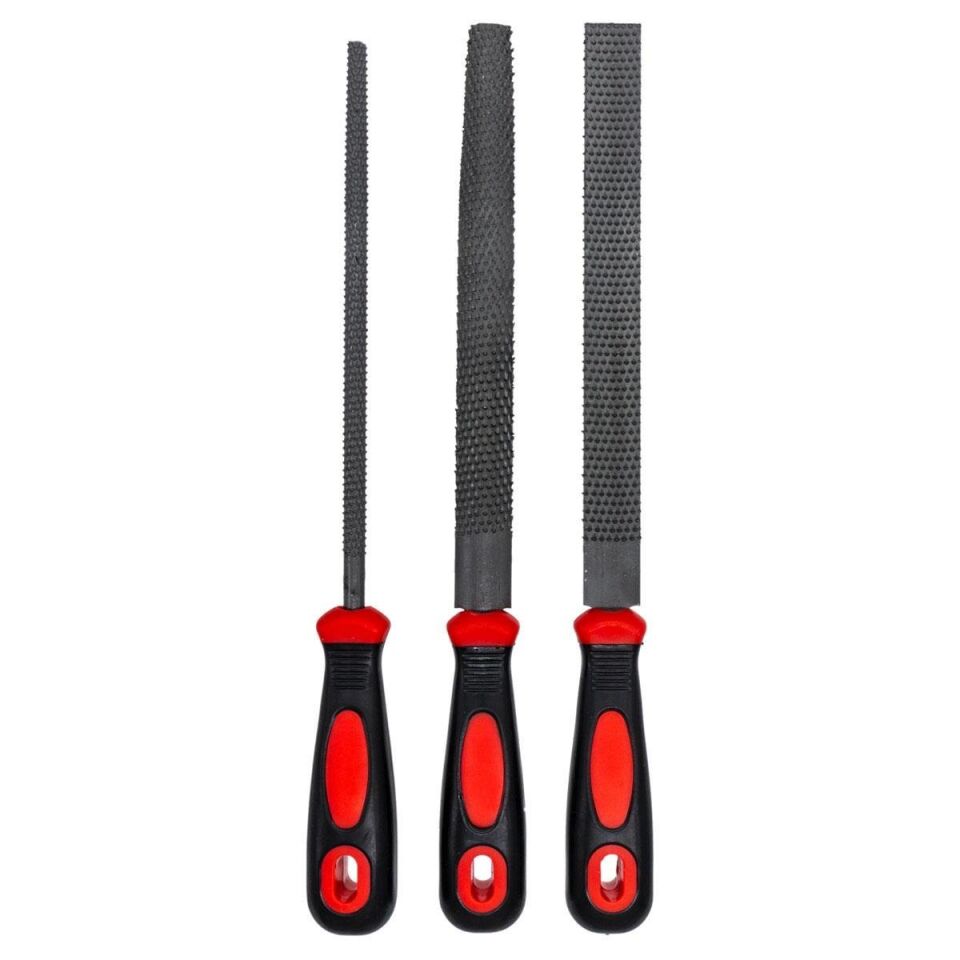 NEXON 6131 3 Parça Ahşap Törpü Seti 8'' 200 mm