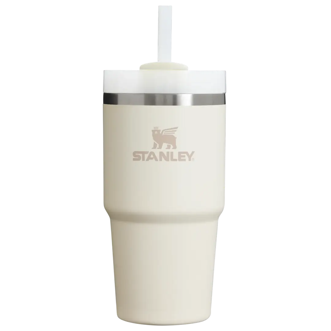STANLEY Quencher Pipetli Termos Bardak 0.60 Lt - Krem