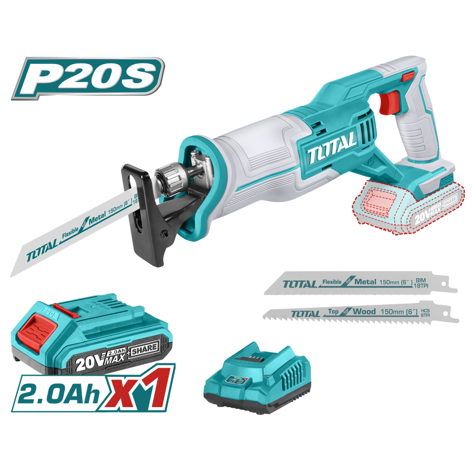 Total LI-ION AKÜLÜ TİLKİ KUYRUĞU TESTETESİ TRSLI11521