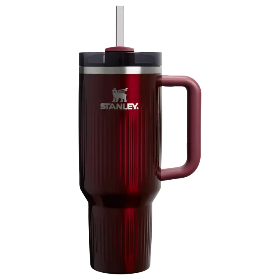Stanley Quencher Fluted Pipetli Termos 1.18 Lt - Bordo