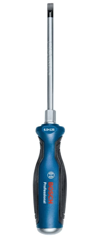BOSCH Profesyonel 6.5 x 125 mm Düz Tornavida Somunlu (1600A01TG1)