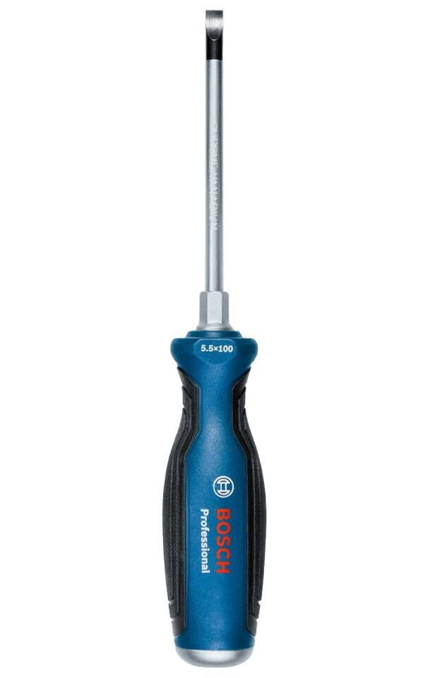 BOSCH Profesyonel 5.5 x 100 mm Düz Tornavida Somunlu (1600A01TG0)