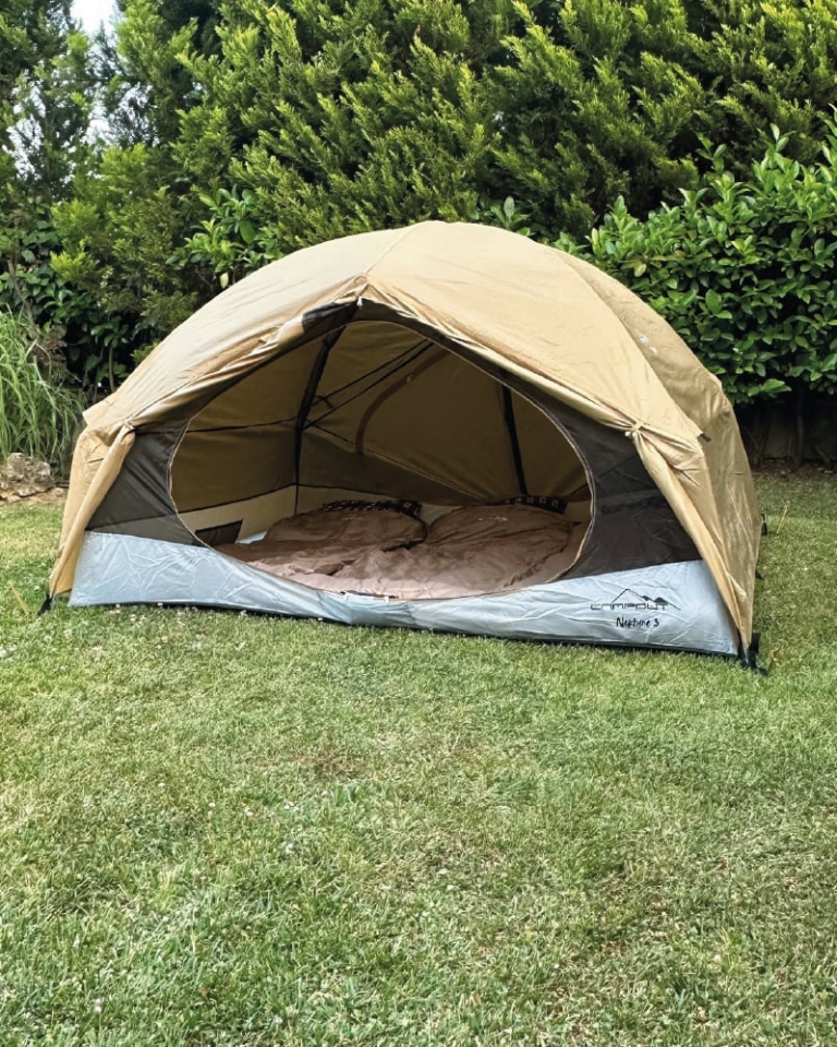 NURGAZ Neptune 3 Kamp Çadırı Krem (NG NPTN3-K)