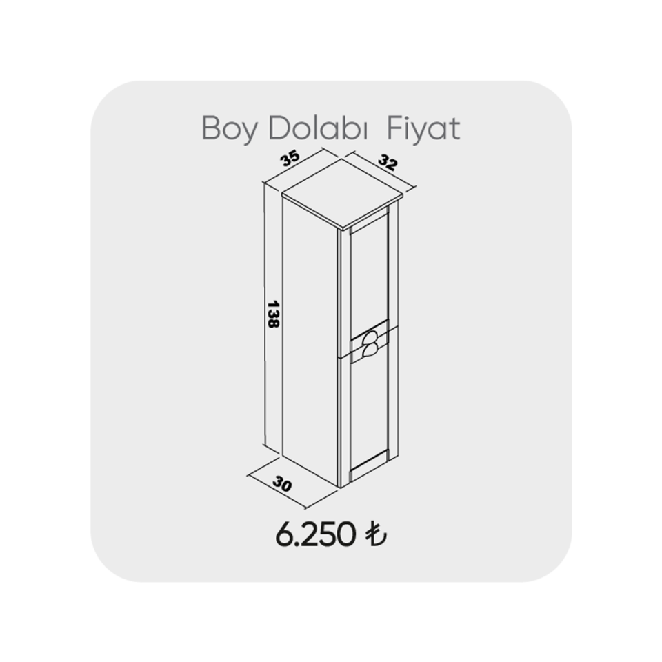 Loft Banyo Dolabı