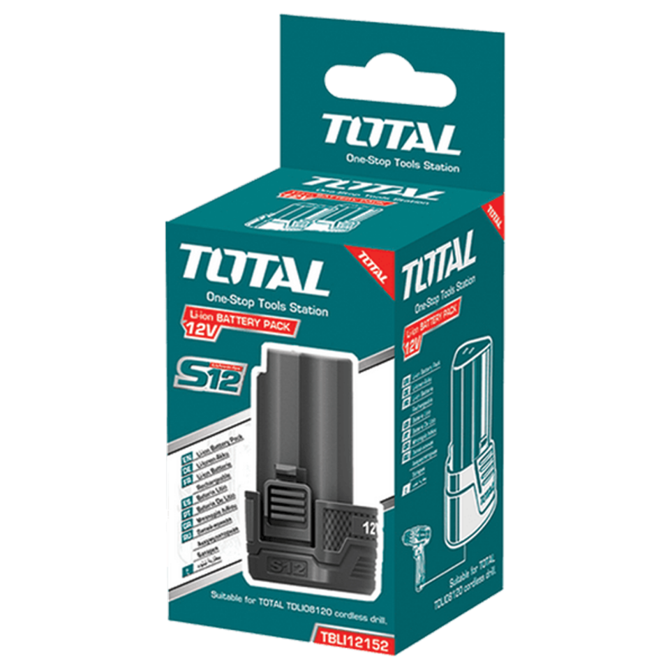 Total 12V LI-ION BATARYA TBLI12152E