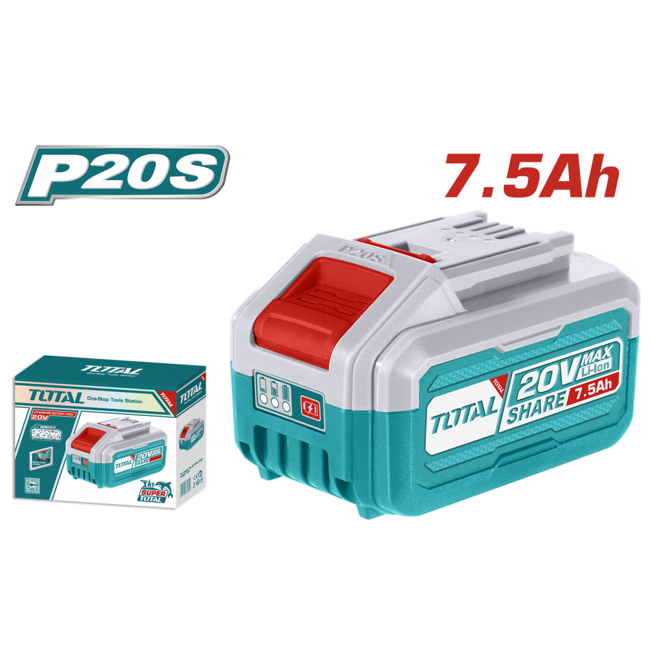 Total 7.5 AH 20V LİON BATARYA TFBLI2075