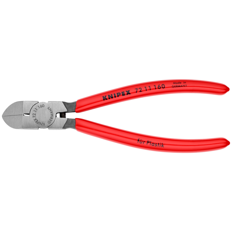 KNIPEX Eğri Yan Keski 160 mm (7211160)