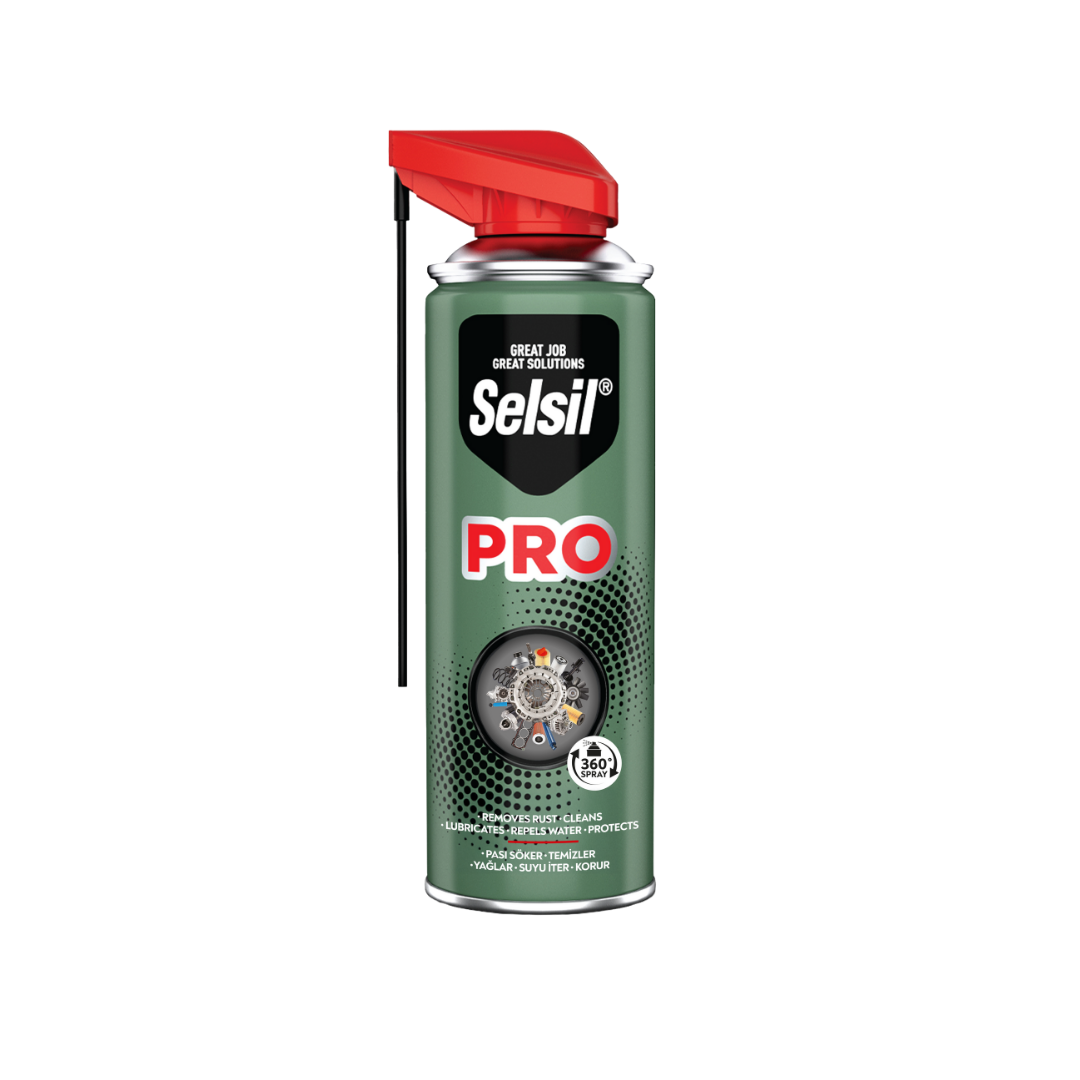 Selsil PRO Çok Amaçlı Yağlayıcı Kobra Başlık 400ml