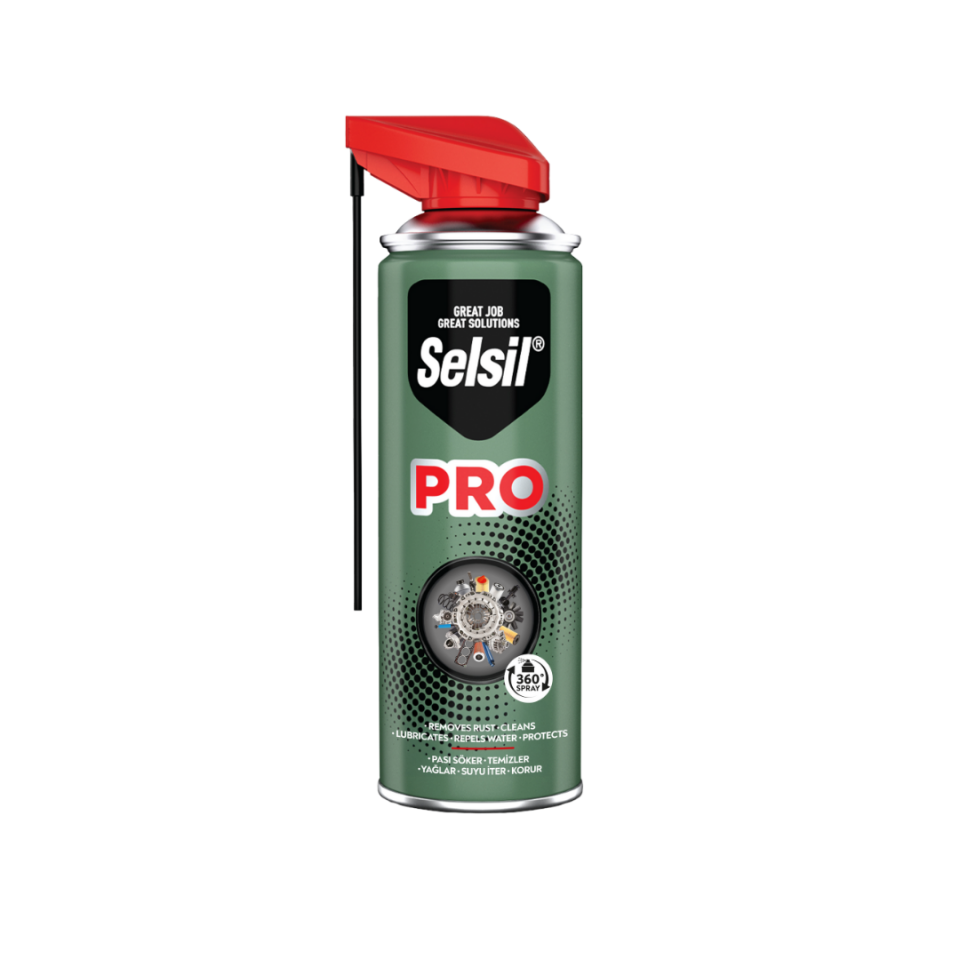 Selsil PRO Çok Amaçlı Yağlayıcı Kobra Başlık 400ml