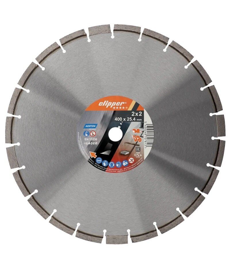 NORTON Clipper 2x2 Explorer Universal Elmas Testere 400 mm