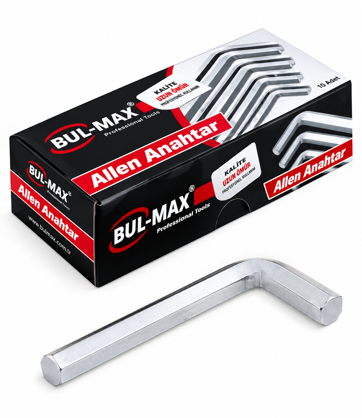 Bul-Max 17mm L Alyan Anahtarı Tek (Bmx-797)