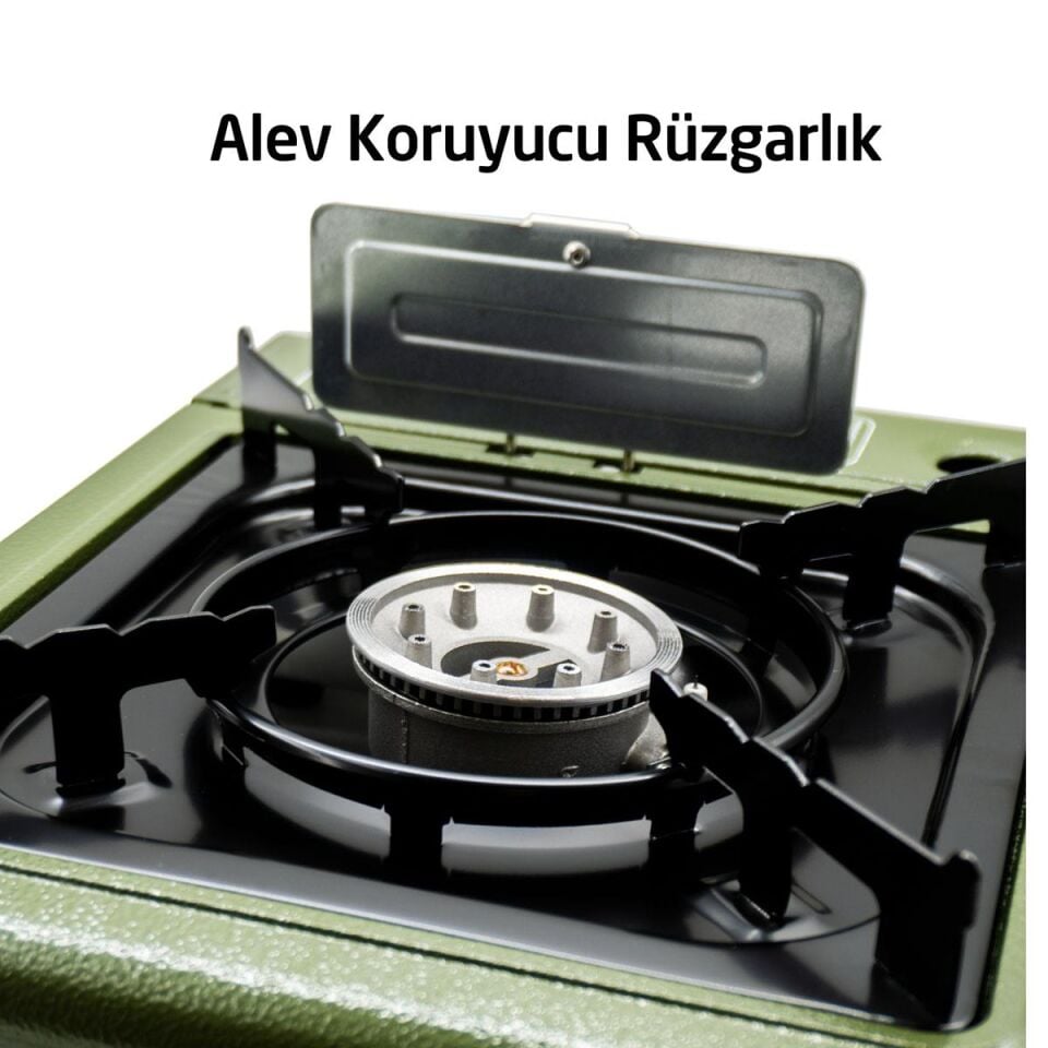 ROX Camping Portatif Kamp Ocağı Haki (153CAMP0188)