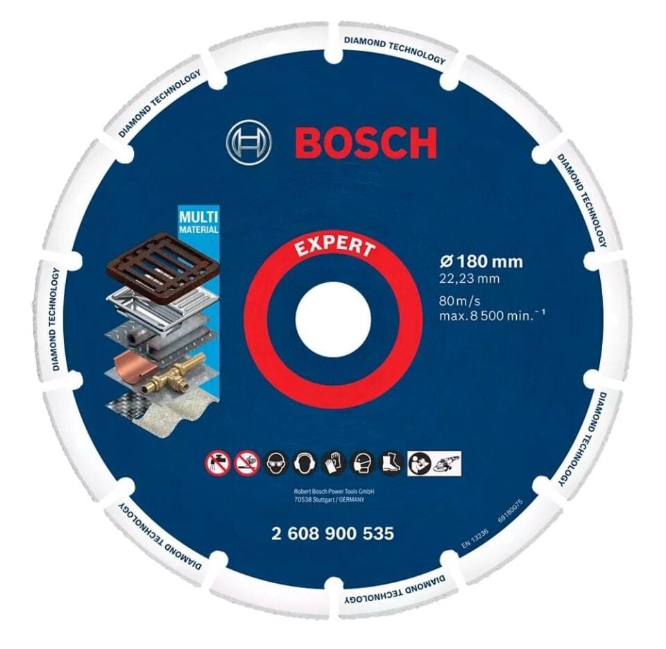 BOSCH Expert 180 mm Elmas Metal Kesme Diski