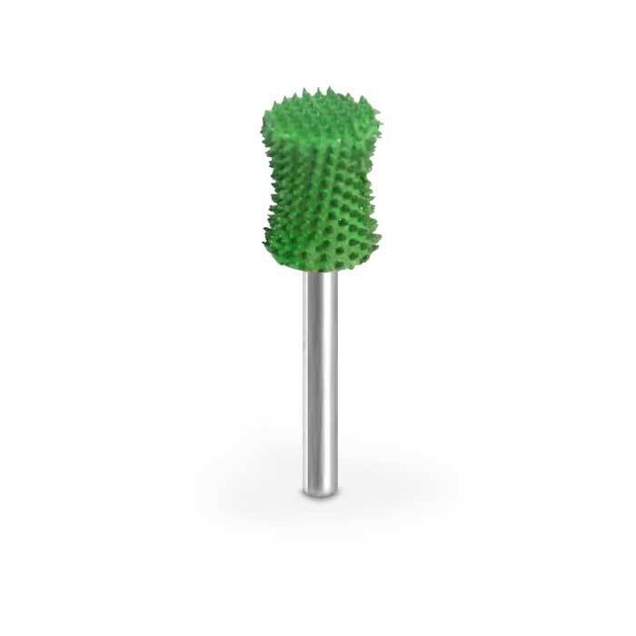 SABURTOOTH 18CC38-50 İç Bükey Tam Kaplı Törpü 9.52 mm Kalın Diş (Sap:3.2 mm)