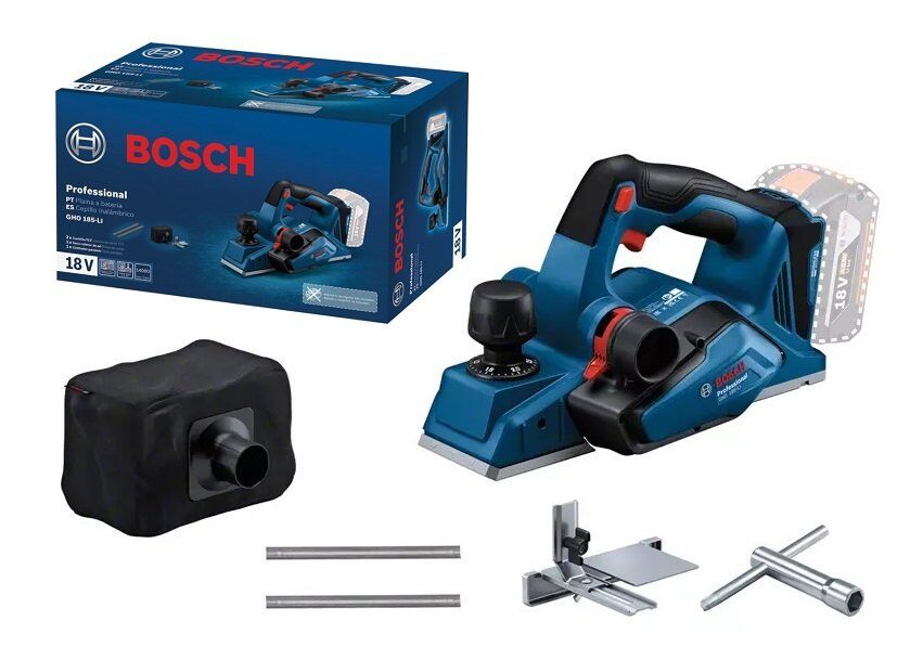 BOSCH GHO 185-LI Promix 18 Volt Akülü Planya (Akü-Şarj Aleti Hariç)