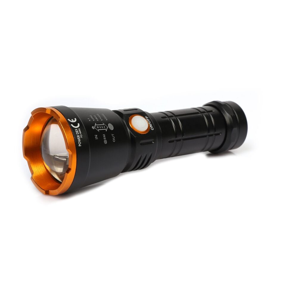 POWERDEX Profesyonel Şarjlı El Feneri 15 Watt (PD-6682)