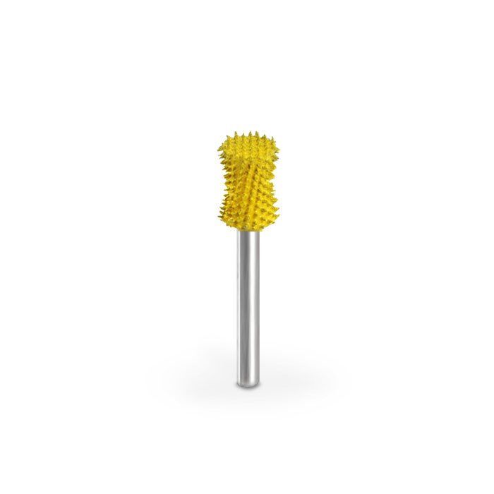SABURTOOTH 18CC14-40 İç Bükey Tam Kaplı Törpü 6.35 mm İnce Diş (Sap:3.2 mm)