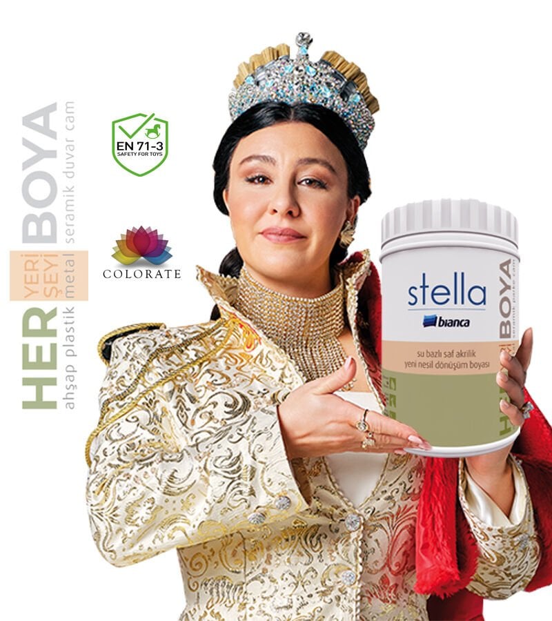 Bianca Stella Su Bazlı Boya