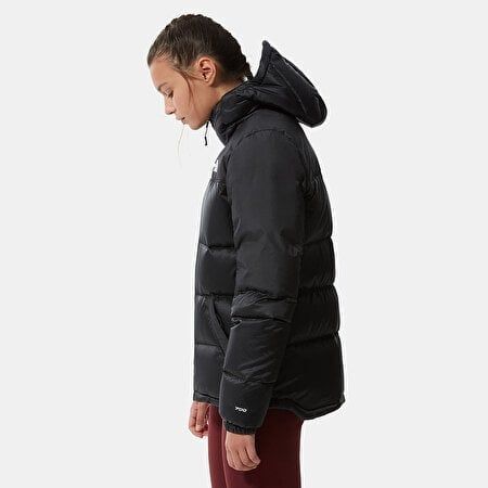 THE NORTH FACE Diablo Kapüşonlu Kaz Tüyü Outdoor Mont Kadın Siyah
