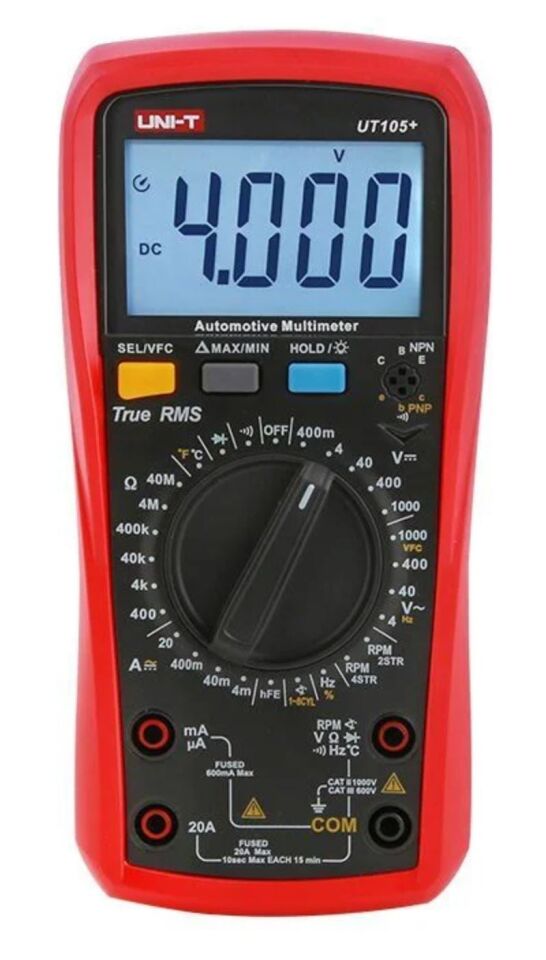 UNIT UT-105 Dijital Multimetre Ölçü Aleti