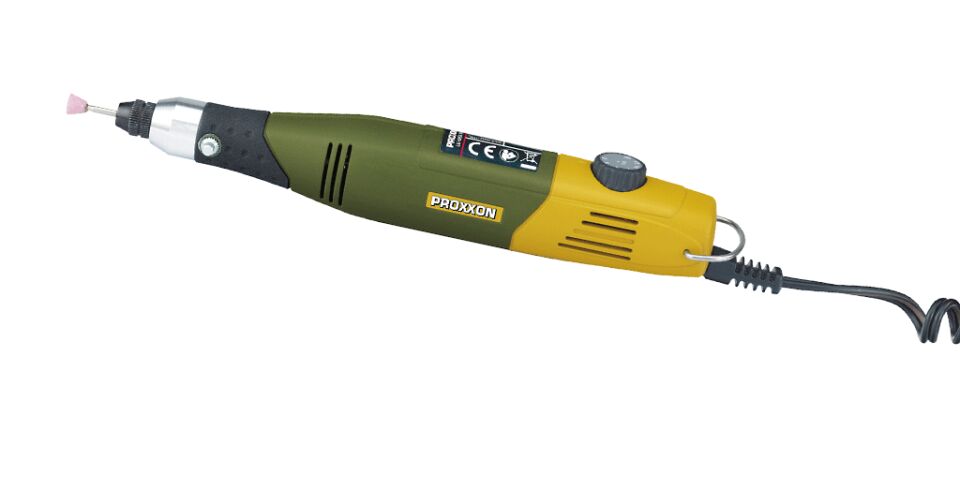 PROXXON Micromot 60/E 12 Volt Kablolu Freze-Matkap-Gravür Makinesi 28510 (Voltaj Adaptörü Hariç)