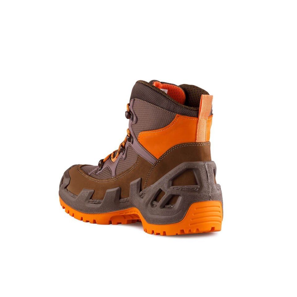 VANEDA V-Clutch Pro Mid NubuK Erkek Outdoor Bot Kahve-Turuncu