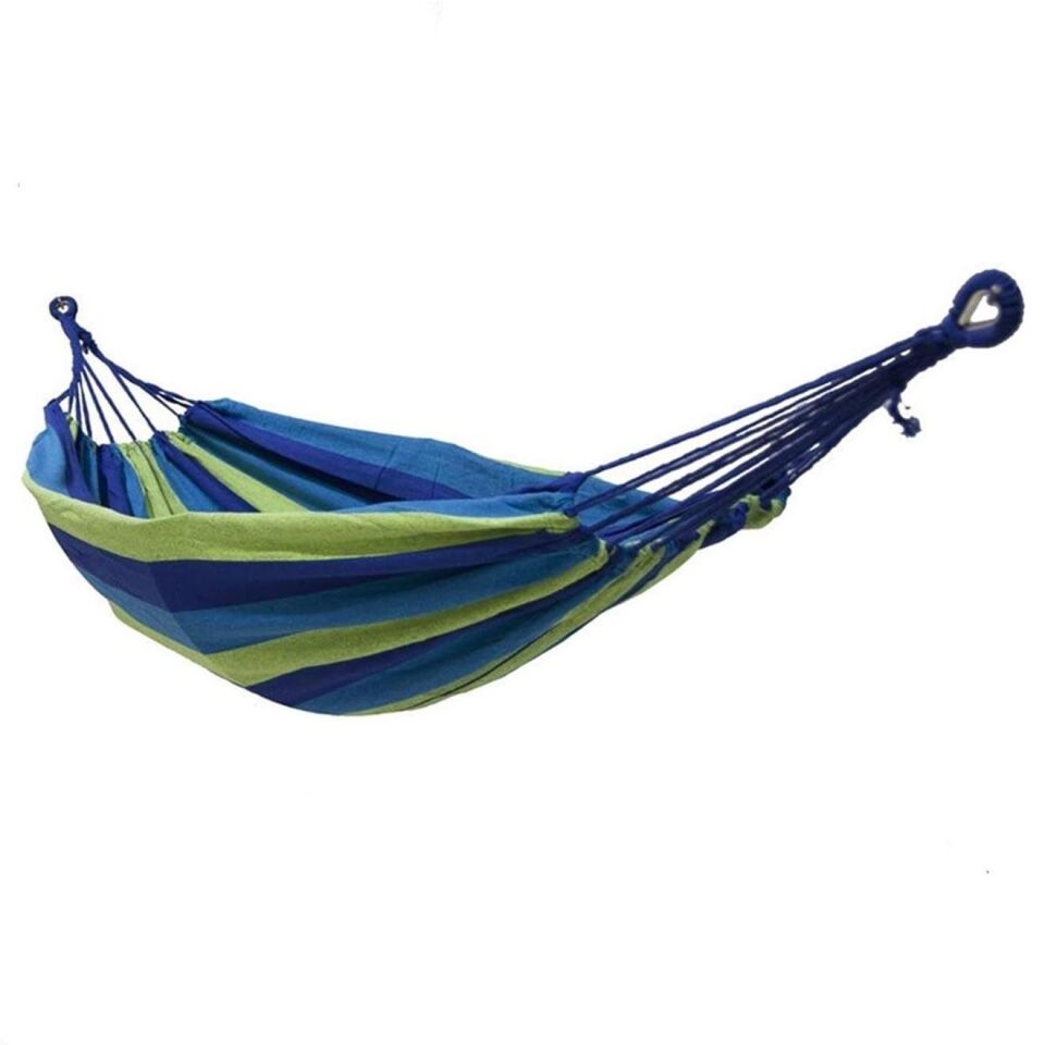 MADFOX Tree Bed Kanvas Hamak (Mavi)