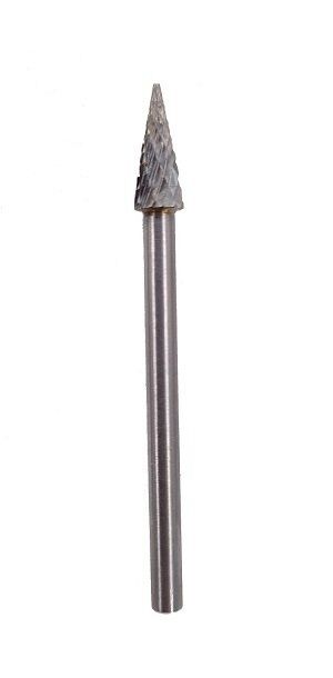 DW M Tipi Üçgen Elmas - Karbür Kalıpçı Freze Ucu 4.0 mm (Dremel Uyumlu) 