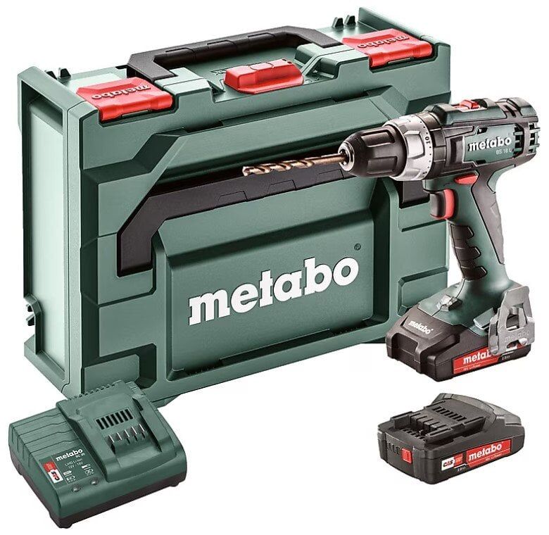METABO BS 18 L Şarjlı Matkap 18 Volt 2.0 Amper