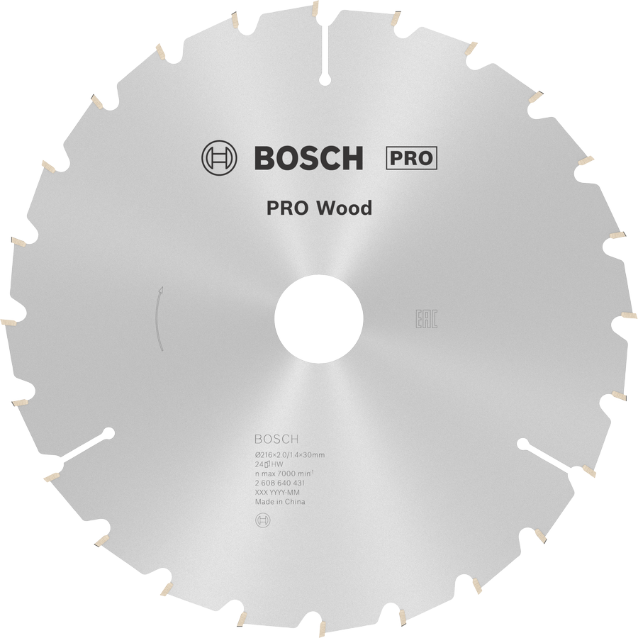 BOSCH Optiline Wood 216 mm 24 Diş Ahşap Elmas Daire Testere