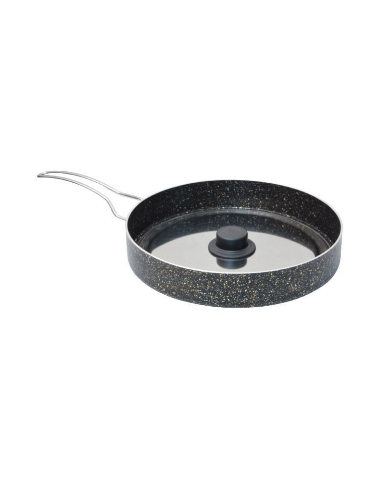 NURGAZ Campout Granit Döküm Balık Tavası 28 cm (NG C065)