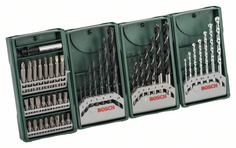 BOSCH X-Line 3+1 Matkap Ucu ve Vidalama Seti